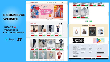 How To Create Complete Ecommerce Website Using React JS Step by Step Tutorial 2025