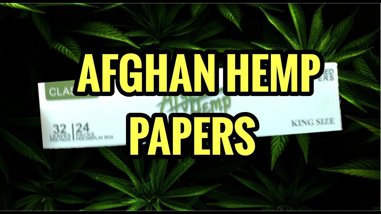 4K AFGHAN HEMP PAPERS