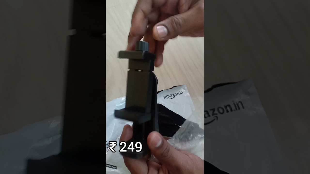 Humble Universal Tripod Mount Adapter Clip with Adjustable Clamp for Mobile phone 