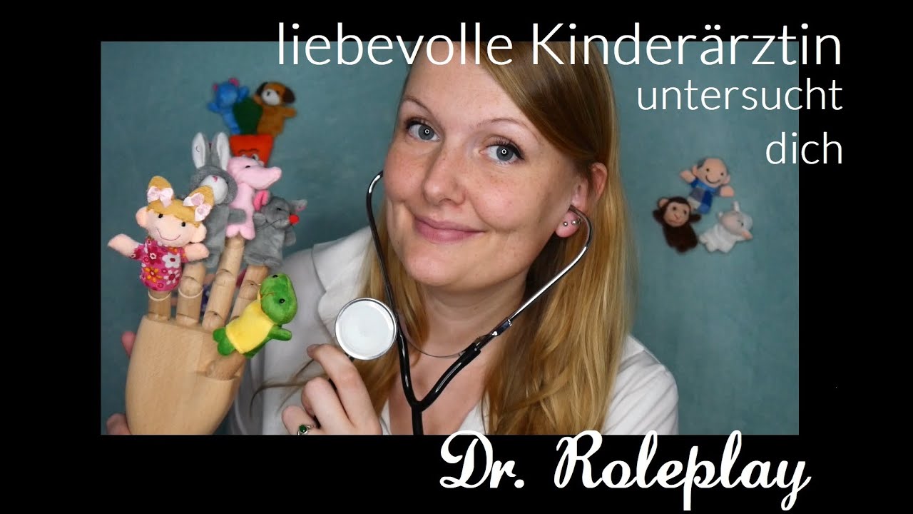 ASMR Dr. Roleplay 👩🏼 Liebevolle Kinderärztin untersucht dich [soft spoken medical checkup deutsch]