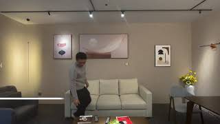 X1 Mini auto track spotlight