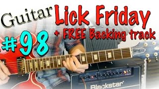 Guitar Lick Friday Week 98 -  Awesome Am Pentatonic shape one lick. screenshot 5