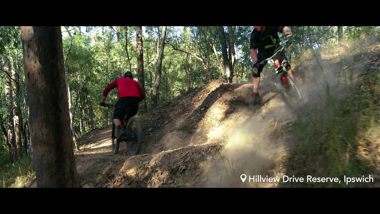 Discover Ipswich - Mountain Biking at Hillview Drive Reserve