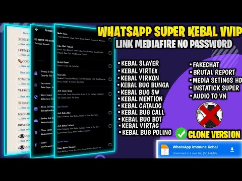 WA SUPER KEBAL TERBARU CLONE | WA IMMUNE ANTI VIRTEX, SLAYER & AUDIO TO VN TERBARU 2023