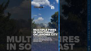 Multiple fires spark in southeast Oklahoma City