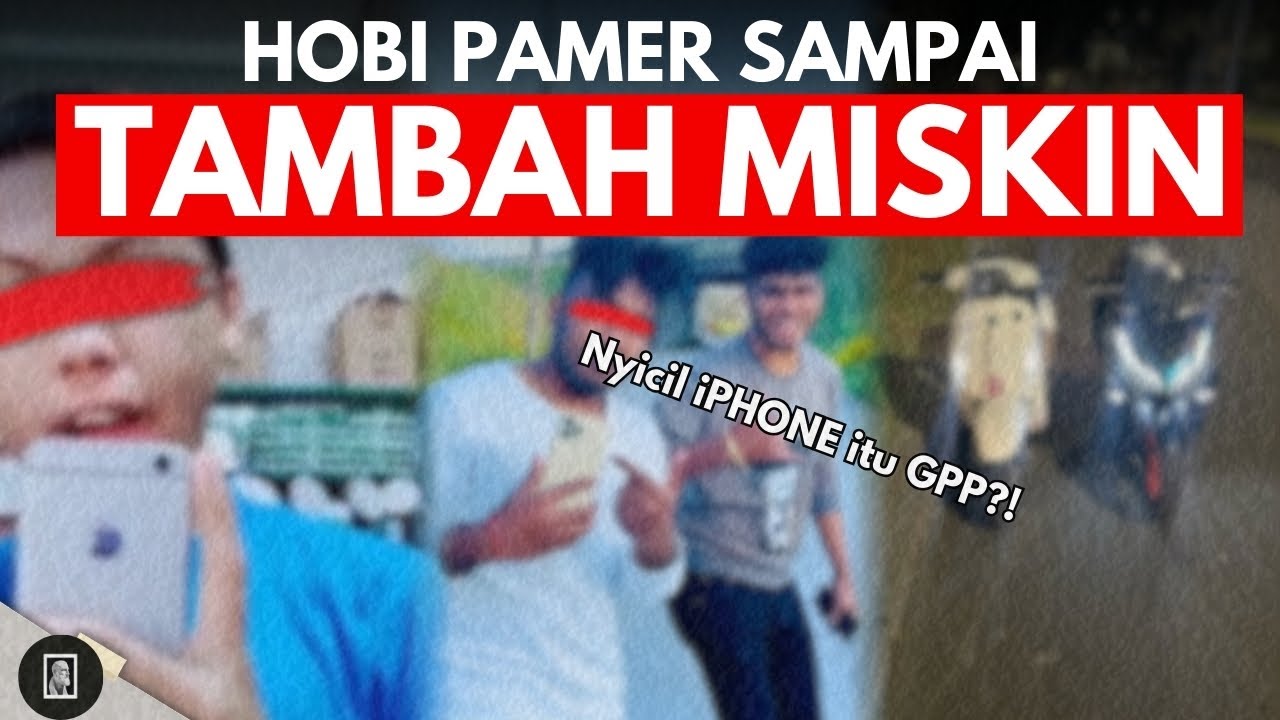 KENAPA ADA ORANG MISKIN YG SUKA PAMER?🤔