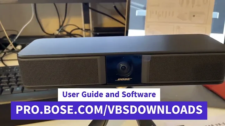 The Bose VB-S Unbox and Setup