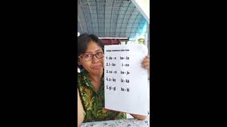 Kegiatan TK B: Membaca Kalimat Sederhana