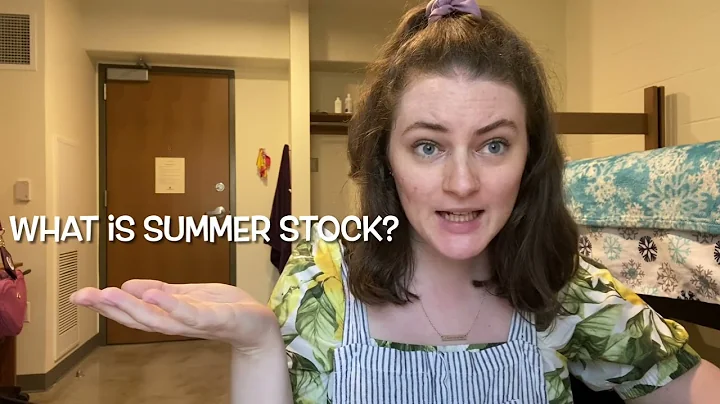 Summer Stocks // Frances Works in Theater