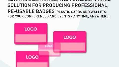 Selfit Global - Reusable Name Badge Software Solution