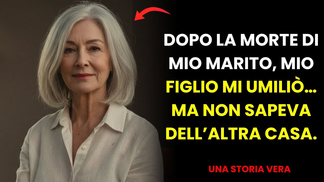 DOPO LA MORTE DI MIO MARITO, MIO FIGLIO MI UMILIÒ… MA NON SAPEVA DELL’ALTRA CASA.