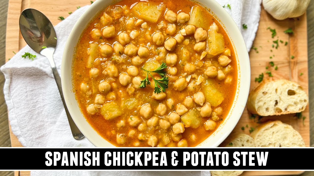 Spanish Chickpea & Potato Stew Heartwarming FEELGOOD Recipe Recipe
