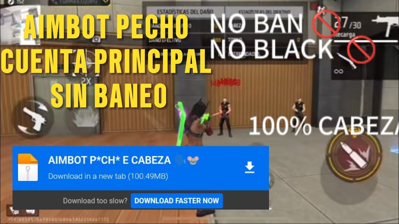 AIMBOT PECHO 💀 CUENTA PRINCIPAL 🔥 TODAS LAS REGIONES ⚙️ NO BAN NI BLACKLIST LINK DIRECTO MEDIAFIRE 🔵