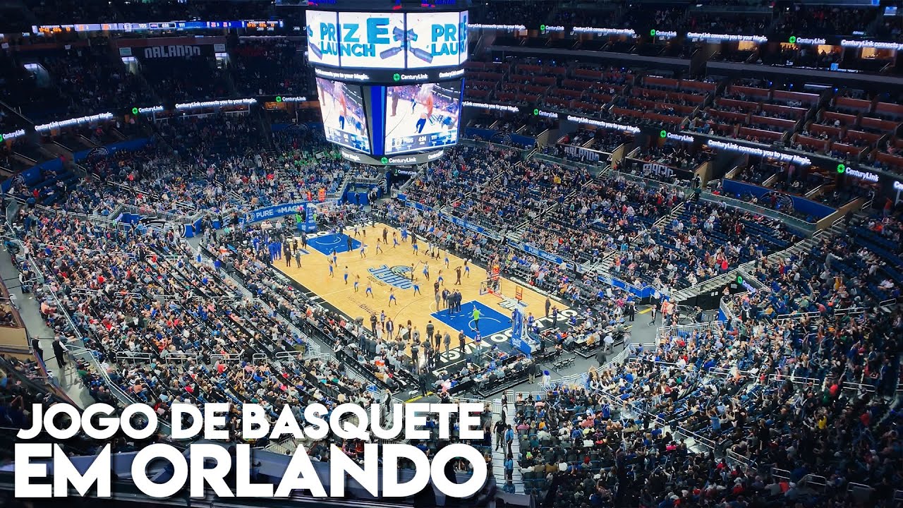 Jogos de basquete NBA em Orlando - Turistando com a Lu