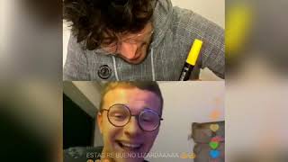 Lizardo y Santi Instagram live completo 25/03/2020