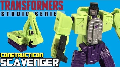 Studio Series Constructicon Scavenger Review - Transformers The Movie