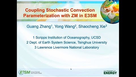 Coupling Stochastic Convection Parameterization with ZM in E3SM