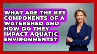 What Are the Key Components of a Watershed and How Do They Impact Aquatic Environments?