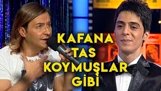 Armağan çağlayan Yine Yarışmacıyı Fena Gömdü: Kafanda TAS Var Sanki!