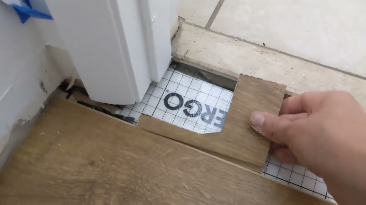How I Mastered the Impossible: Installing plank flooring in tight spaces!