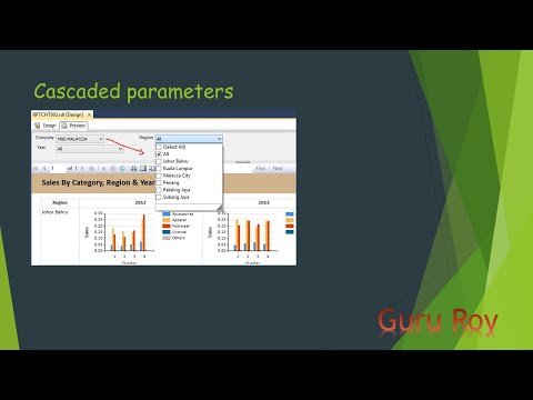 Session 3: Cascaded Parameter in SQL Server Reporting Services | SSRS tutorials | parameters in SSRS