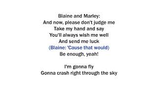 Glee All Or Nothing Lyrics