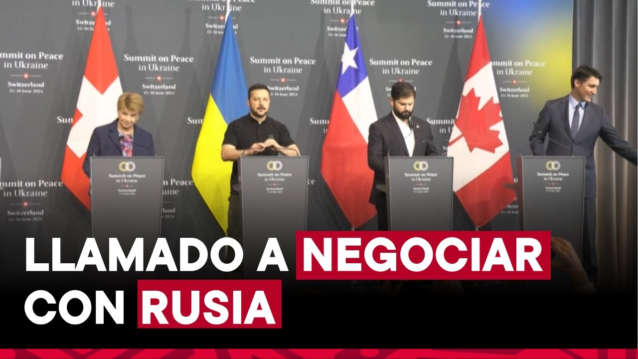 Cumbre de paz en Suiza reafirma la integridad de Ucrania pero llama a ...