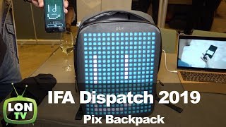 Pix LED Picture Backpack at IFA 2019!