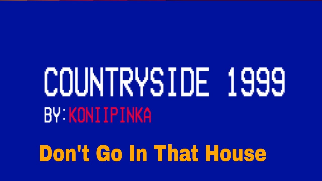 (READ DESCRIPTION) Country Side 1999 (Happy Halloween)