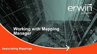 Mapping Manager Associating Mappings v12