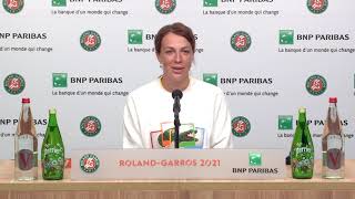 Anastasia Pavlyuchenkova Roland Garros Press Conference 2021