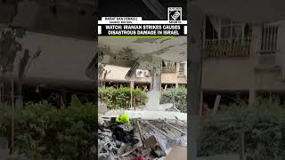 WATCH: Iranian missiles strikes causes disastrous damage in Israel’s Ramat Gan