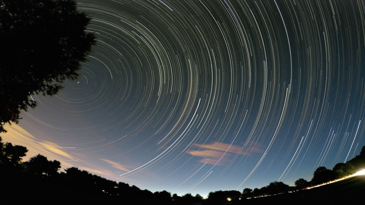 Star Trails - 2015 Perseids Meteor Shower 14 August 2015 (10 pm - 5 am) 4K