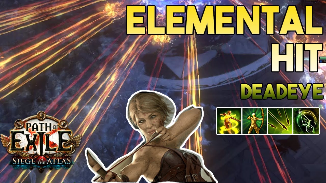 [3.18] Elemental Hit Build | Deadeye | Sentinel | Path of Exile 3.18