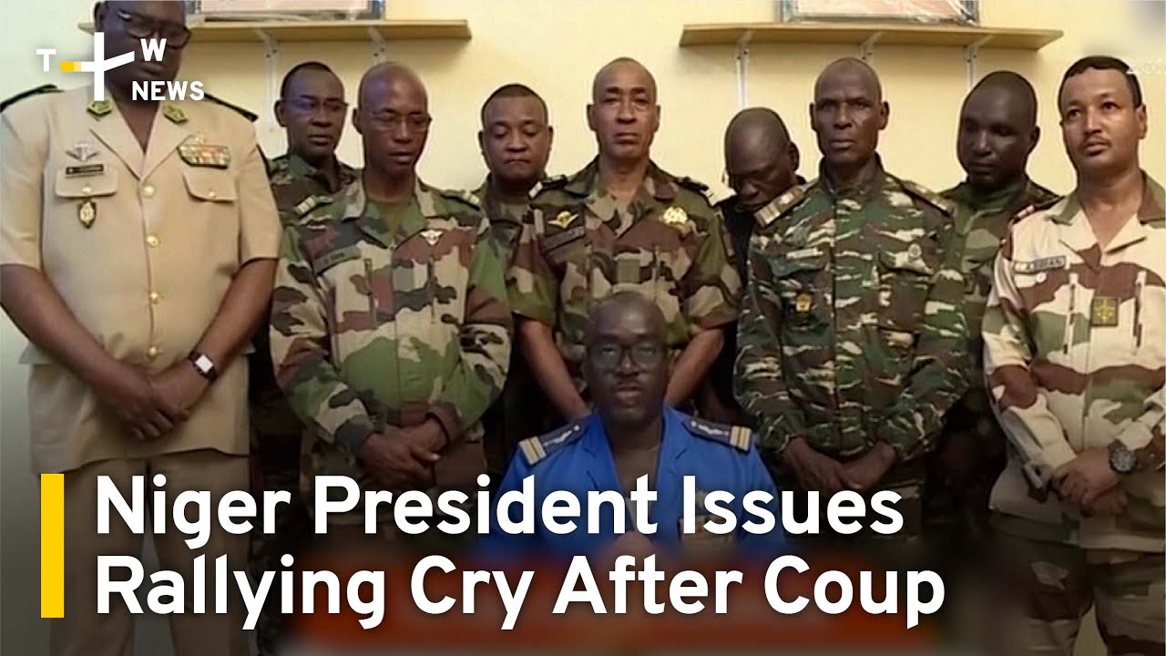 Niger President Issues Rallying Cry After Military Coup | TaiwanPlus ...