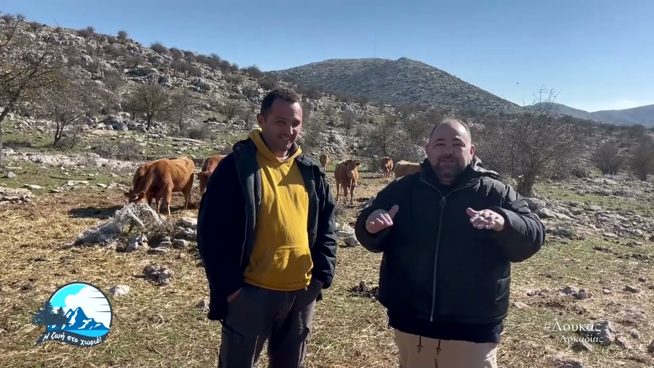 "Η ζωή στο χωριό"- Τα ελεύθερα άλογα στα οροπέδια του Λουκά Αρκαδίας! - (4ος κύκλος)