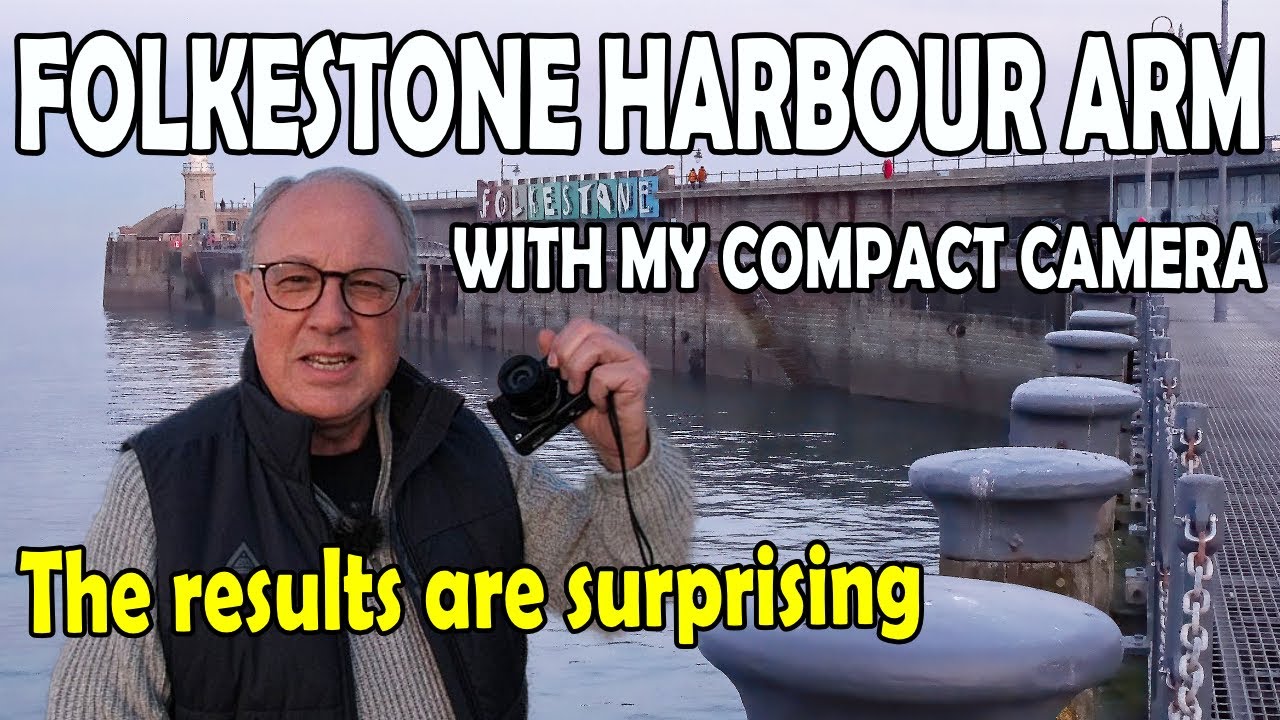 Folkestone Harbour Arm with my compact camera - with suprising results