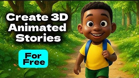 How to create 3D Animated Stories with AI (EASY METHODS) 100% Free / Fully Monetizeable on YouTube