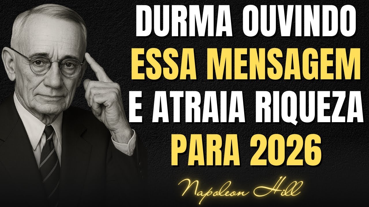 Ouça Esta Mensagem Essa Noite e Atraia Riqueza para 2026 | Napoleon Hill