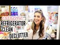 EXTREME FRIDGE ORGANIZATION + DECLUTTER! | OMG THIS WAS BAD 😱