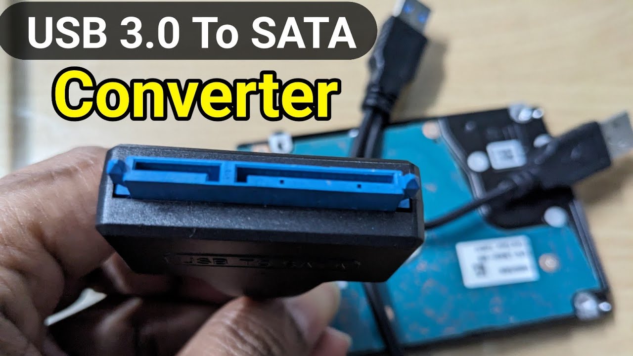 USB 3.0 TO SATA HARD DRIVE CONVERTER