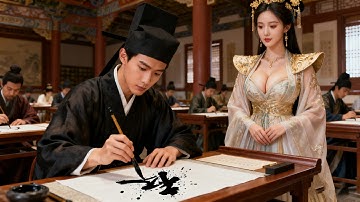 A learned professor reincarnates as a poor youth and uses knowledge to rise as top scholar.