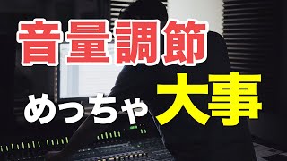 【初心者向け】音量調節を正しく扱って効率よくスキルアップする方法【ボーカルMIX】 【初心者向け】音量調節を正しく扱って効率よくスキルアップする方法【ボーカルMIX】