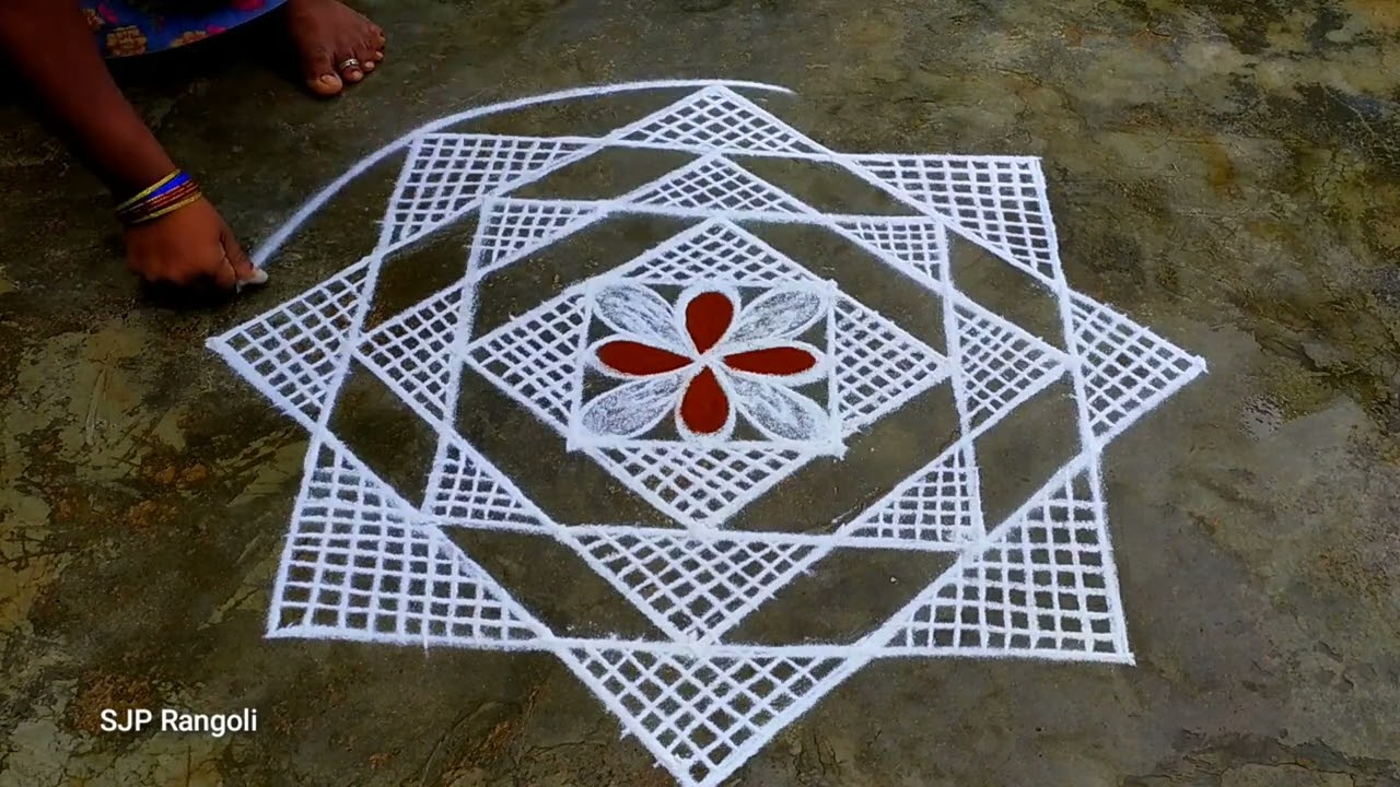 maasi madham Rangoli / beautiful rangoli / Friday muggulu