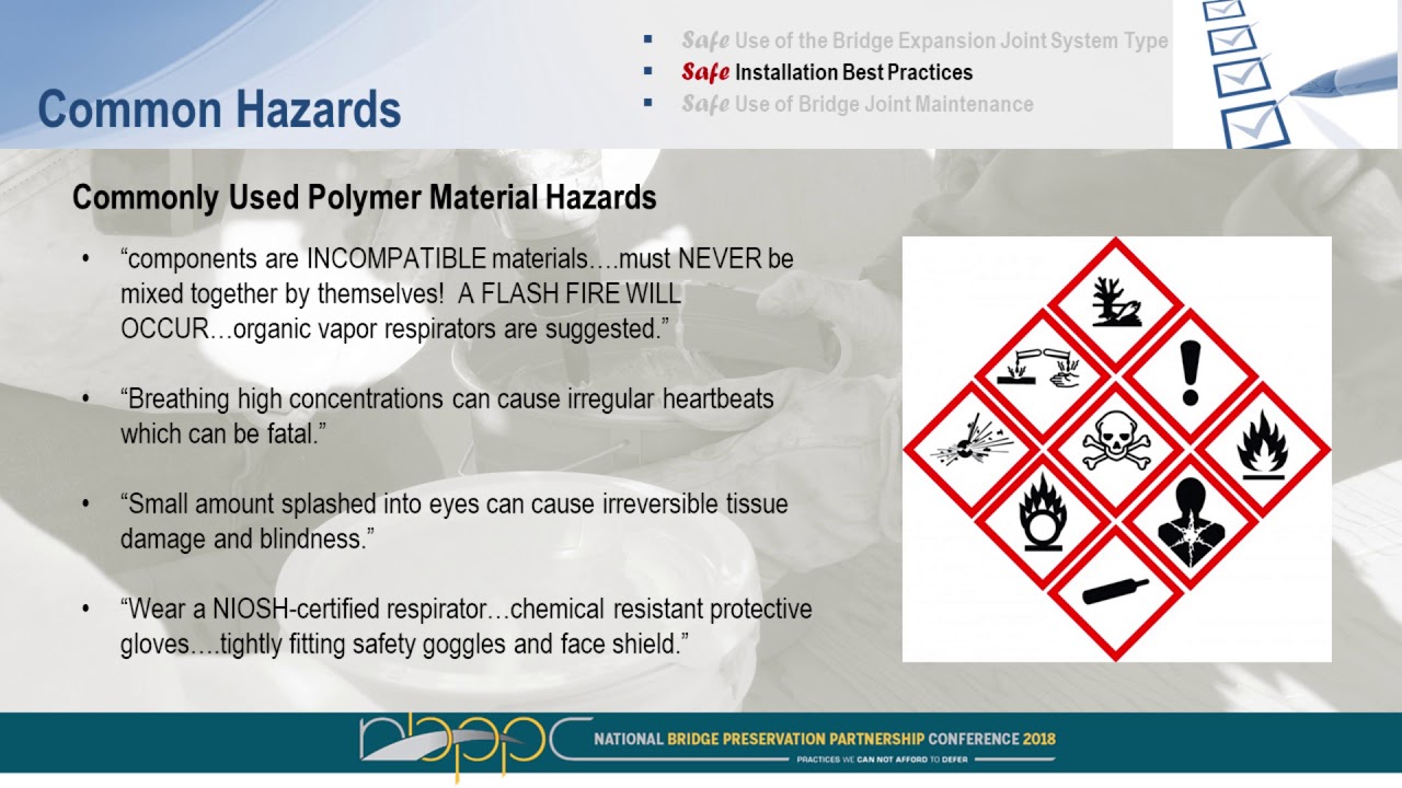 Bridge Joint Safety Concerns & Site Practice Jeremy Childers