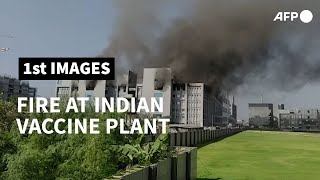 Fire at world's biggest vaccine maker in India | AFP