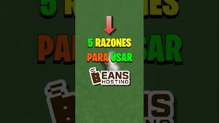 ✅ 5 RAZONES PARA USAR BEANSHOSTING #minecraft #fyp #beanshosting