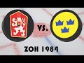 Zimní olympijské hry 1984 - Finále - Československo - Švédsko
