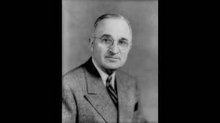 Harry S Truman's announcement on Bombing of Hiroshima