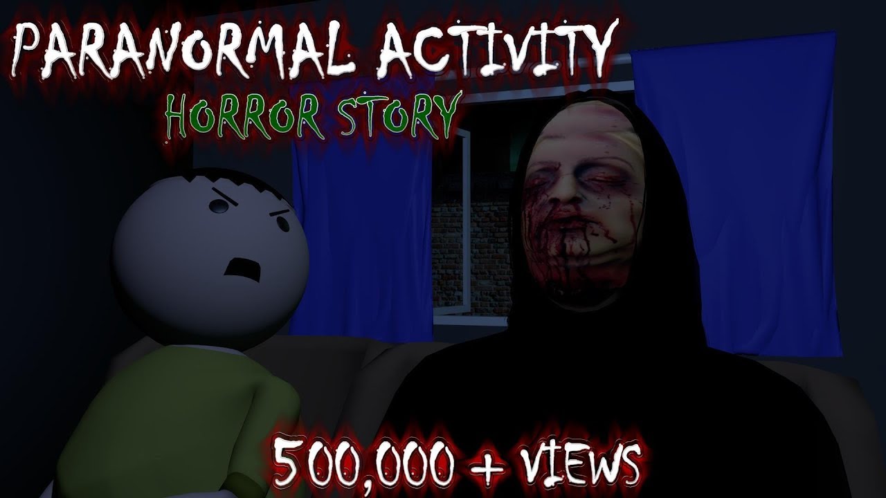 PARANORMAL ACTIVITY   HORROR STORIES  ANIMATED IN HINDI MAKE JOKE HORROR